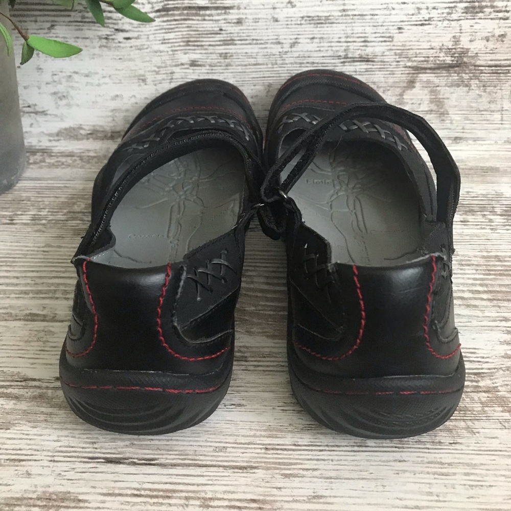 J 41 Pioneer Black Vegan Mary Jane Sport Shoe Women Sz 7 - Picture 4 of 6